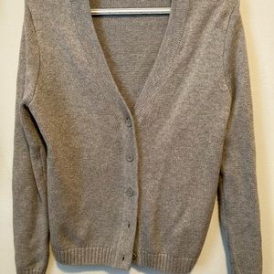Brandy Melville Gray Cardigan Sweater